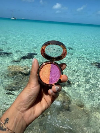 Coastal Glow Double Eye Shadows, Sunset Shimmer