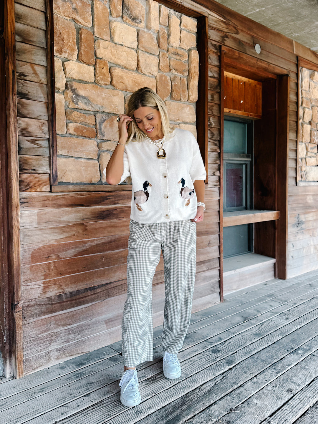 Duck Season Mallard Cardigan