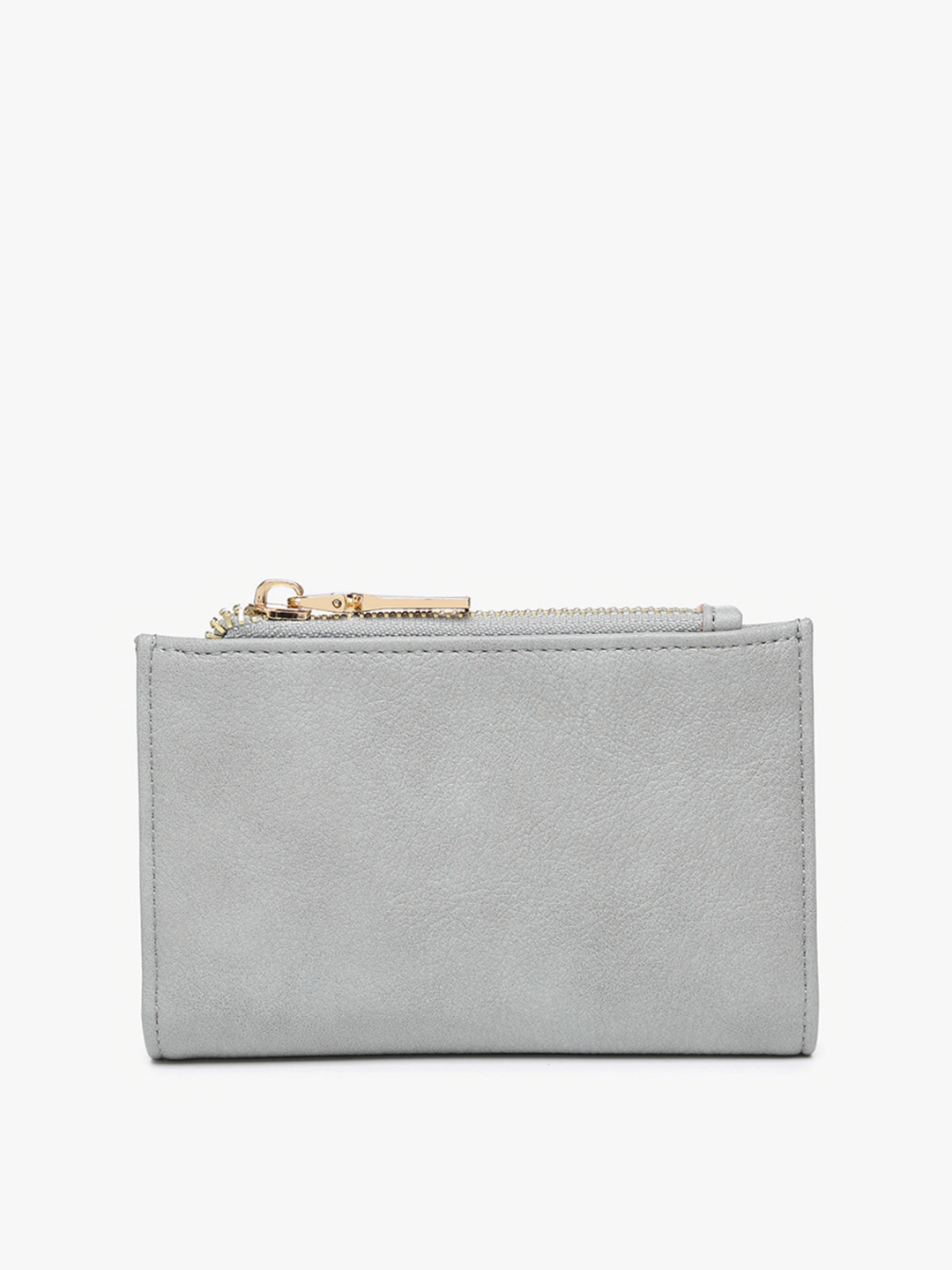 Zara RFID Zip Top Wallet, Dusty Blue