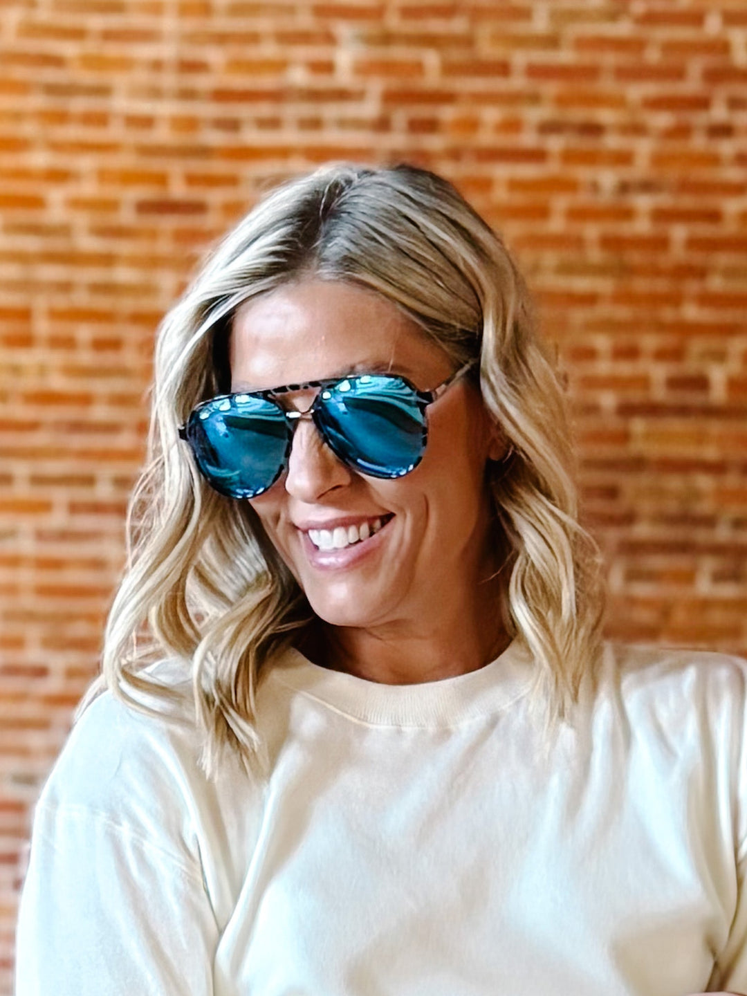 Earhart Sunglasses by Dax Eyewear, Blue