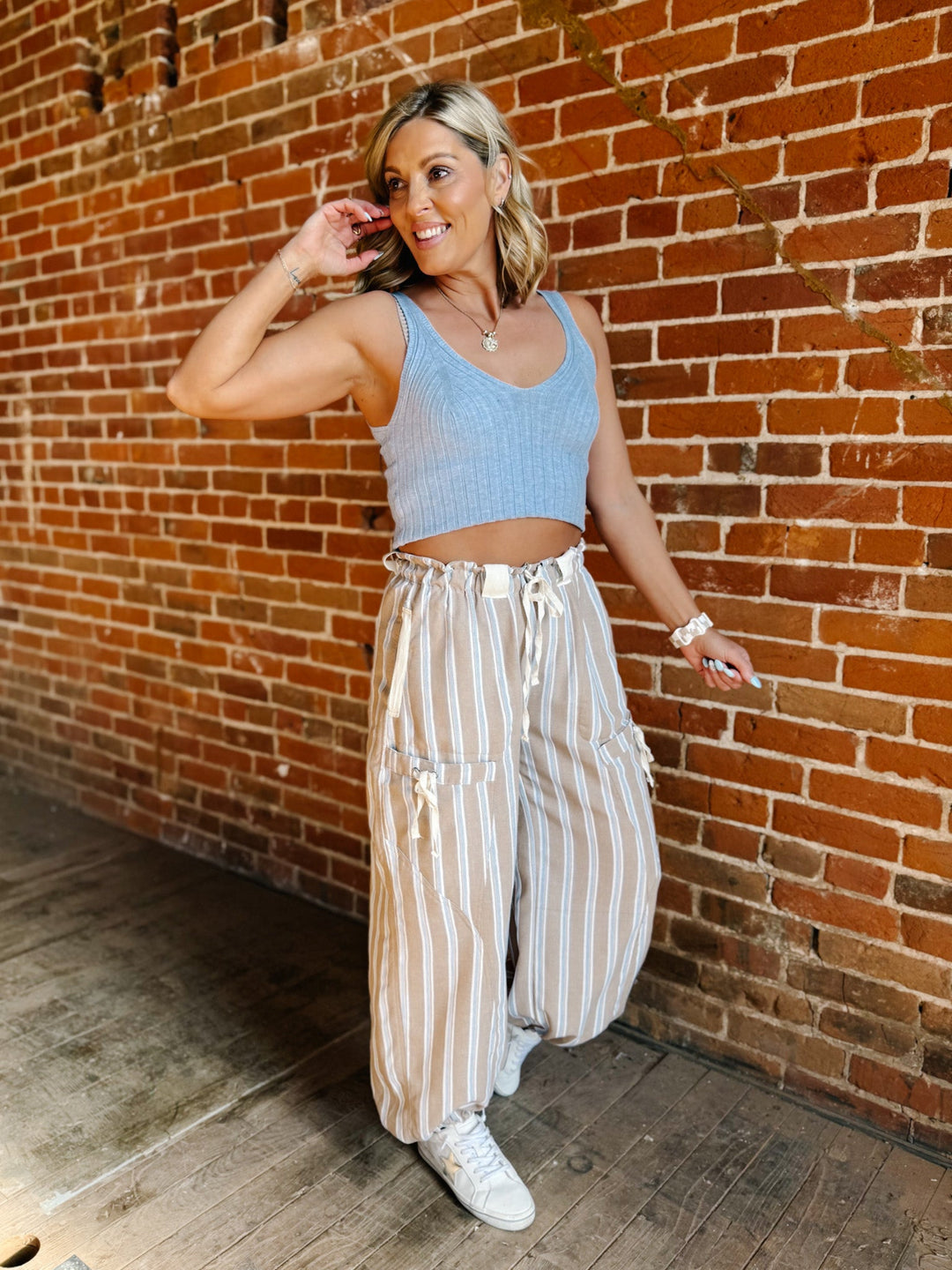 Easy Motion Joggers, Almond Latte