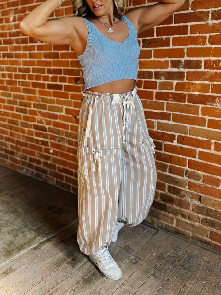 Easy Motion Joggers, Almond Latte