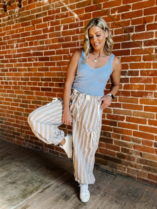 Easy Motion Joggers, Almond Latte