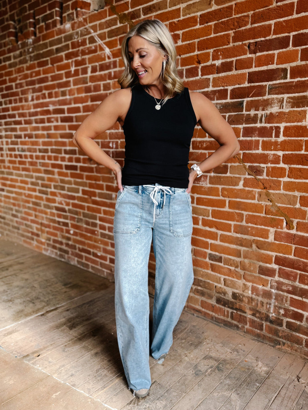 Edlin Tank Top, Black