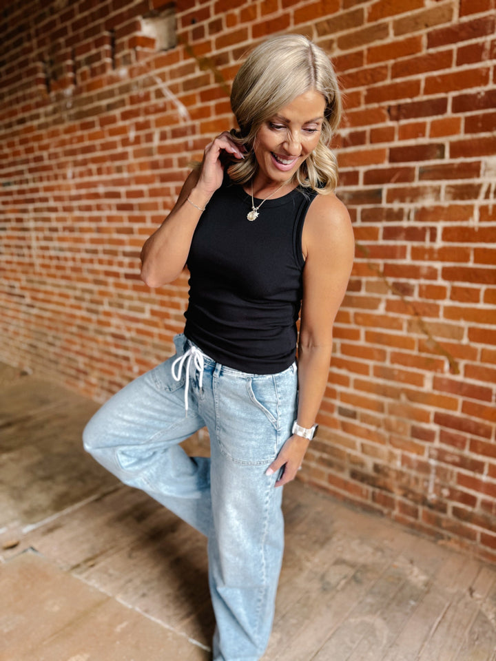 Edlin Tank Top, Black