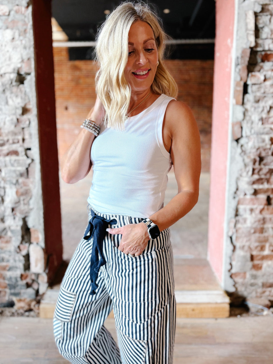 Edlin Tank Top, White