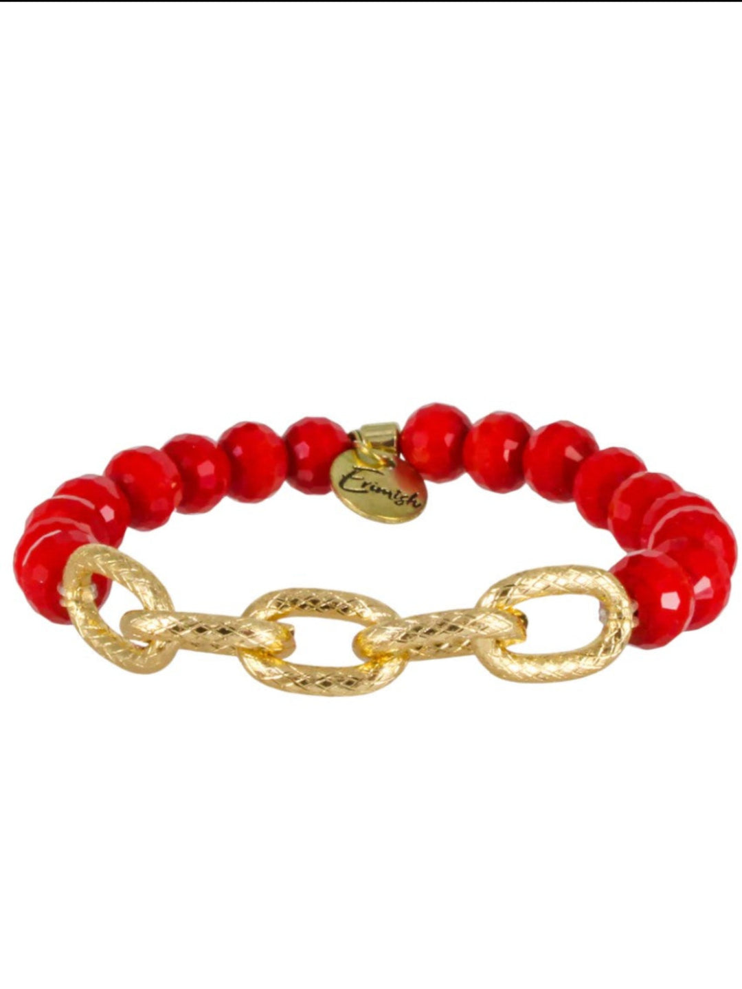 KU Red and Royal Mix and Match Bracelet Collection, Eli