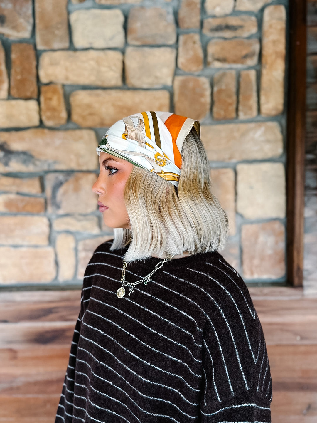 Equestrian Escape Silk Scarf