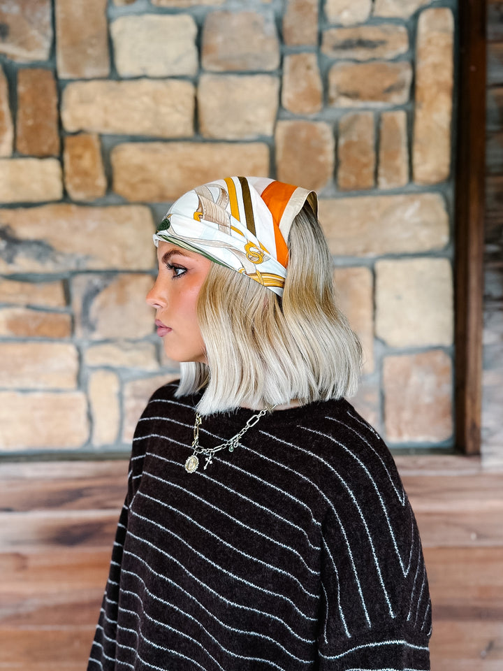 Equestrian Escape Silk Scarf