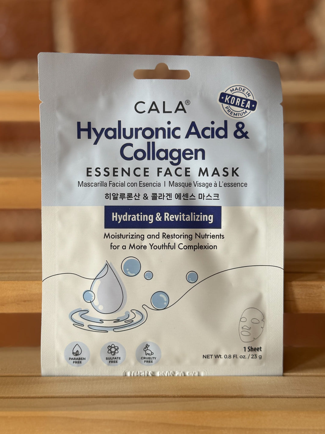 Essence Face Mask, Hyaluronic Acid & Collagen