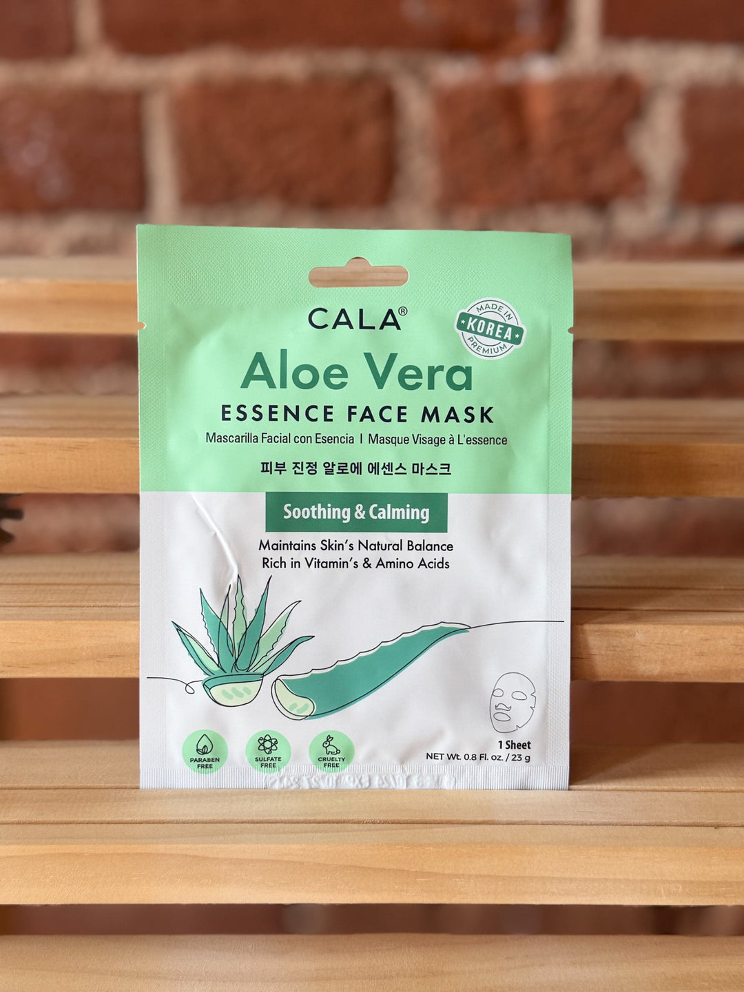Essence Facial Mask, Aloe Vera