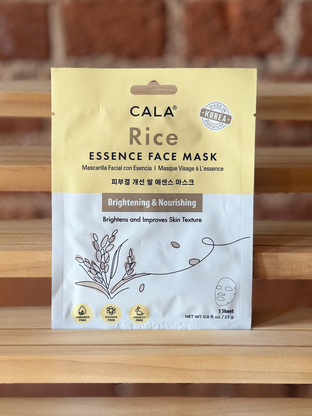 Essence Facial Mask, Rice
