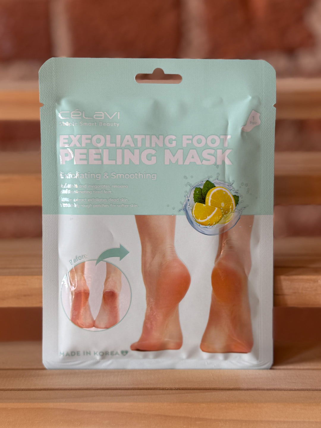 Exfoliating Foot Peeling Mask, Lemon