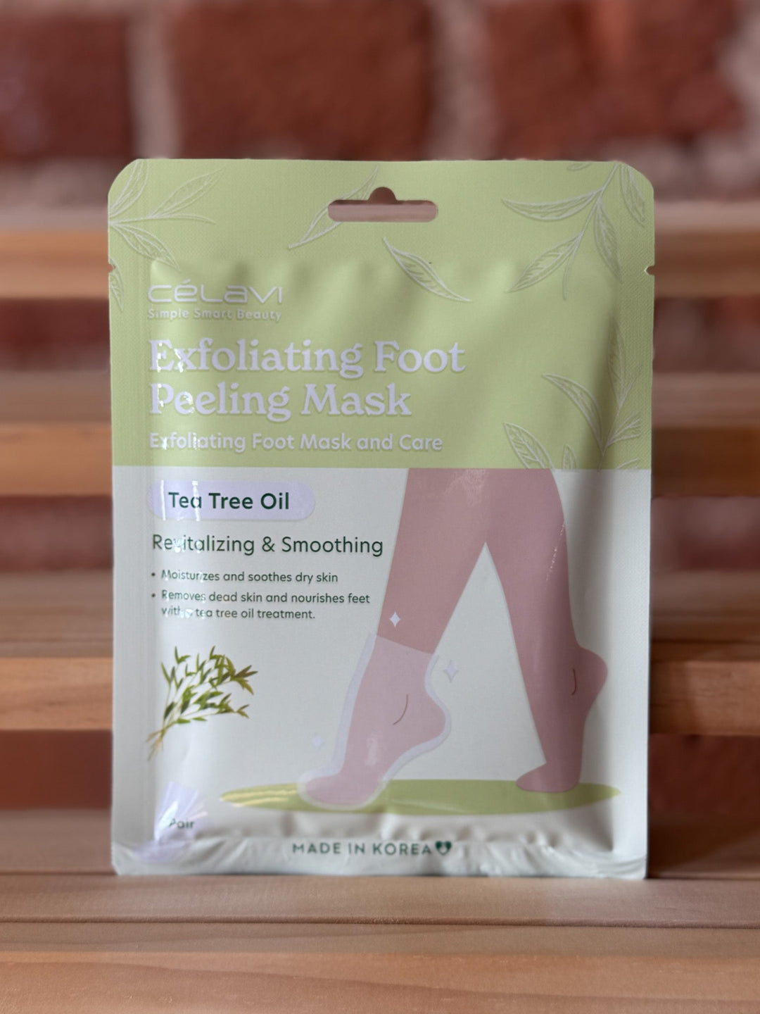 Exfoliating Foot Peeling Mask, Tea Tree