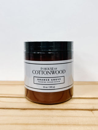 Foaming Sugar Scrub, Orange Grove