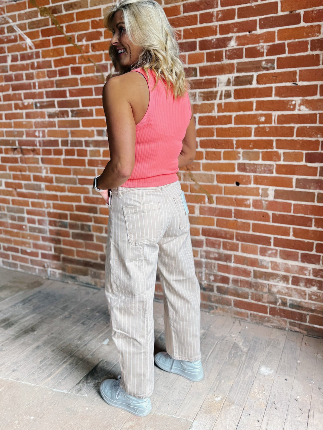 Fresh Form Ribbed Tank, Camellia