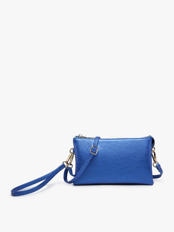 Riley Crossbody, Glitter Royal