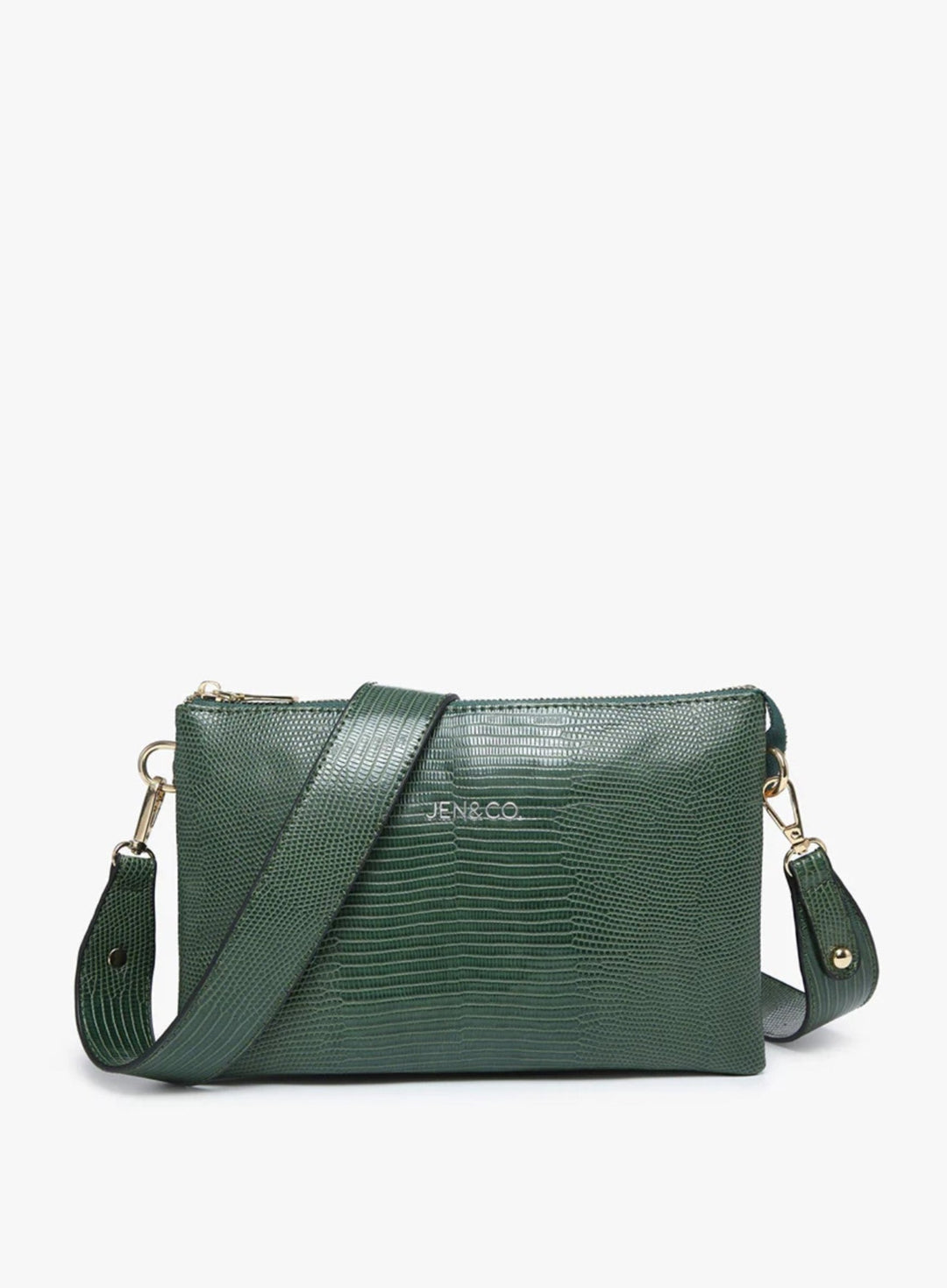 Izzy Crossbody, Lizard Green