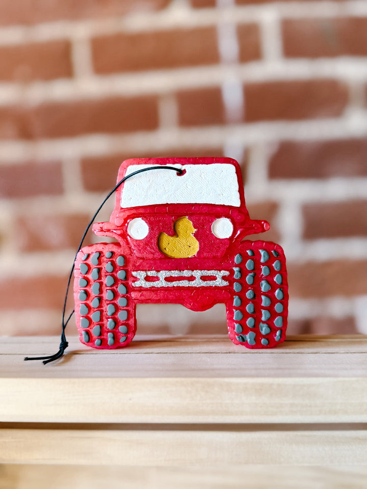 Jeep Car Freshie, Hot Pink Volcano