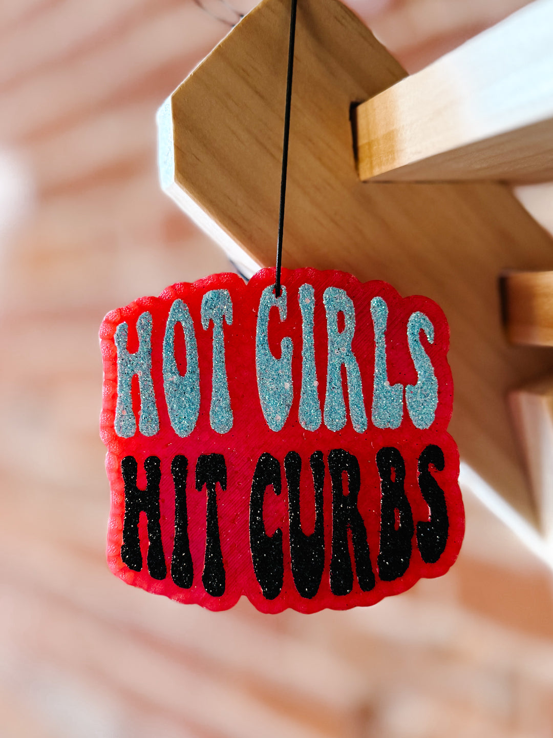 Hot Girls Hit Curbs Car Freshie, Assorted Scents