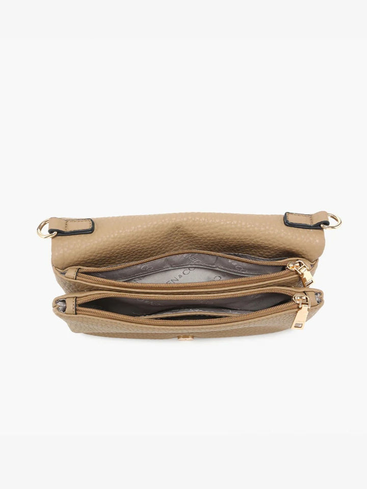 Phiona Studded Crossbody, Seafoam
