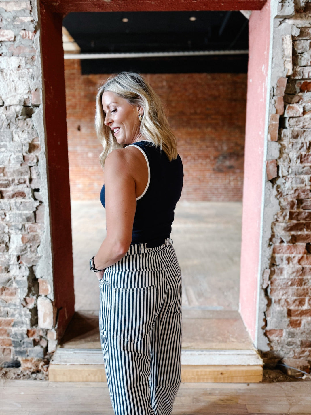 Irina Tank, Navy Blue