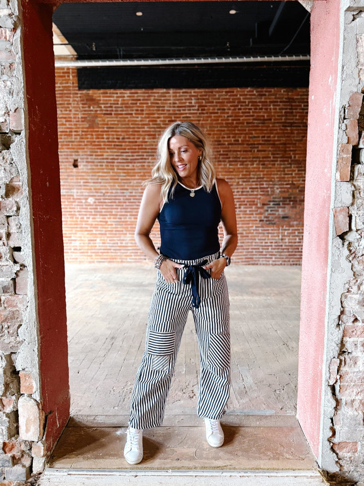 Irina Tank, Navy Blue