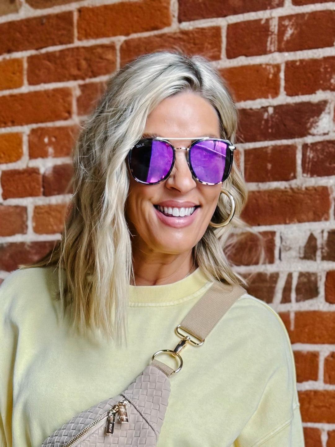 Ivy Sunglasses by Dax Eyewear, Marble