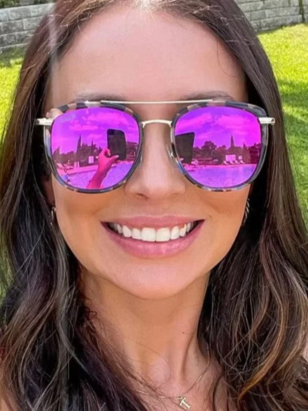 Ivy Sunglasses by Dax Eyewear, Marble