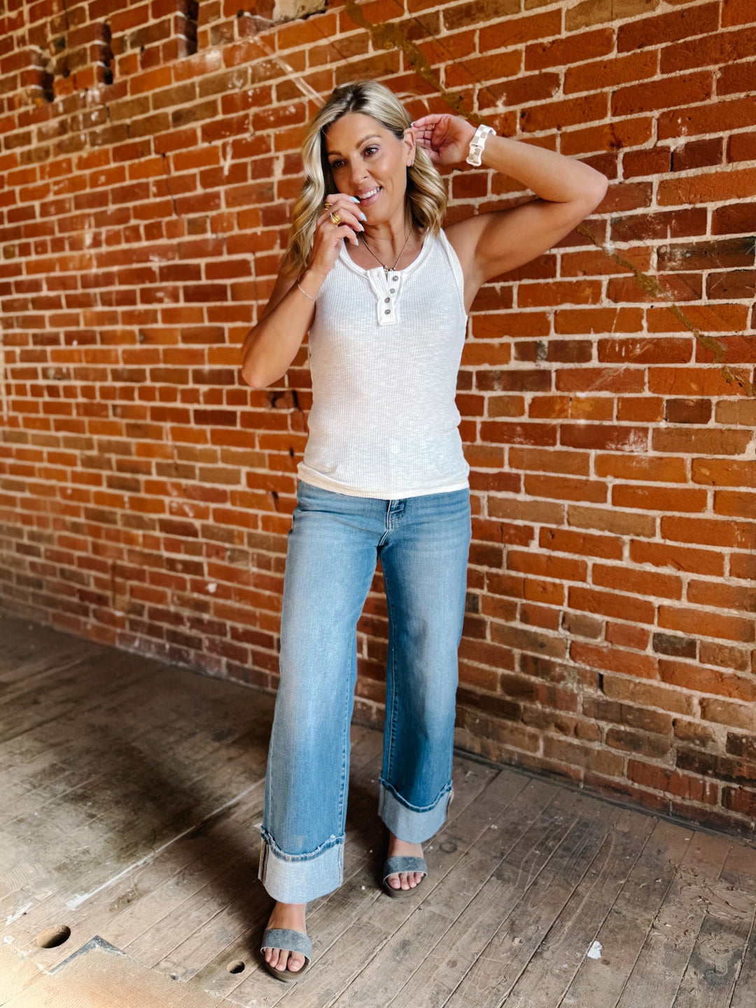 Anything But Basic Tank, White 9