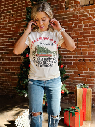 Jolliest Bunch of A$$holes Graphic Tee, Natural