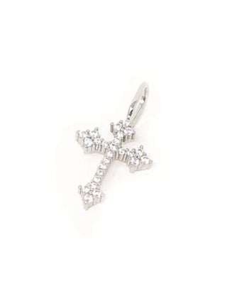 Juliet Cross Charm Silver