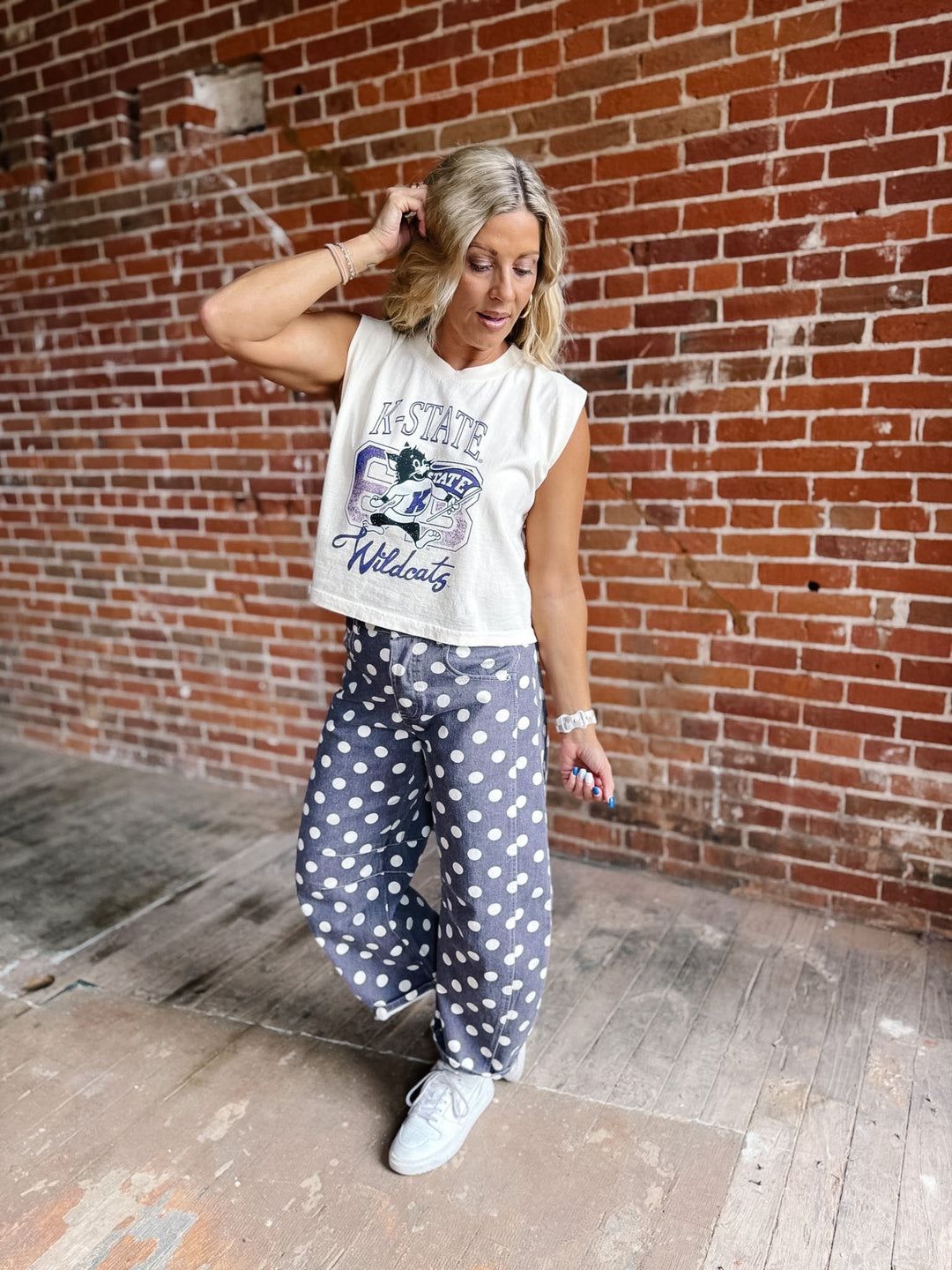 K-State Vintage Wildcats Muscle Tank