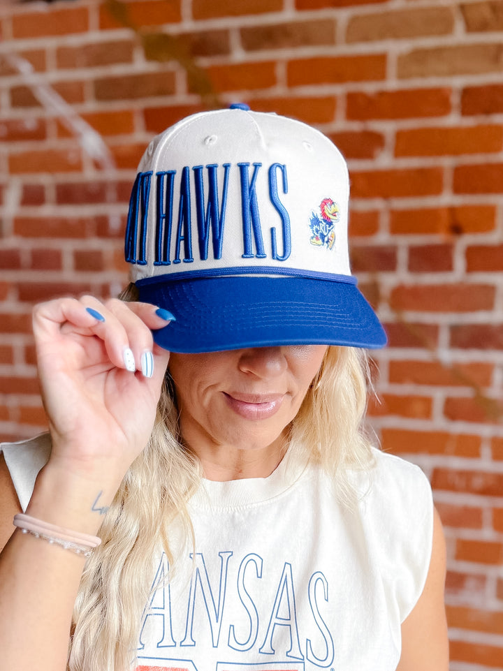 Kansas Jayhawks Saturday Canvas Baseball Hat
