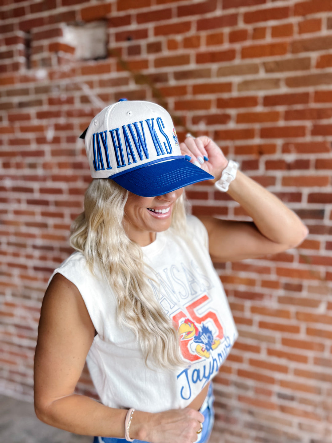 Kansas Jayhawks Saturday Canvas Baseball Hat