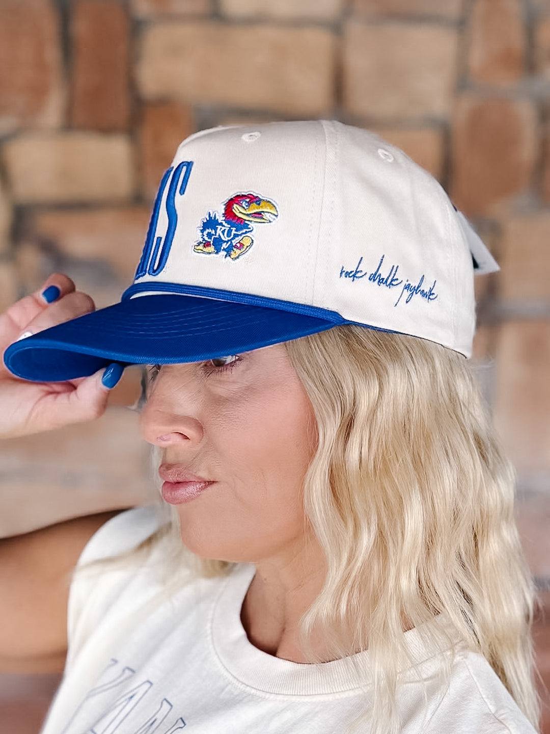 Kansas Jayhawks Saturday Canvas Baseball Hat