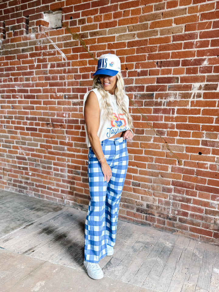 Kansas Jayhawks Saturday Canvas Baseball Hat