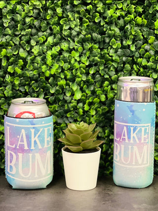 Lake Bum Regular Can Koozie