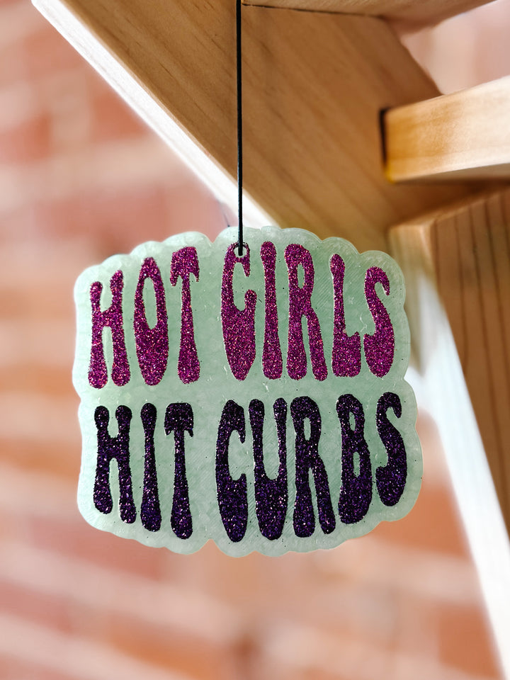 Hot Girls Hit Curbs Car Freshie, Assorted Scents