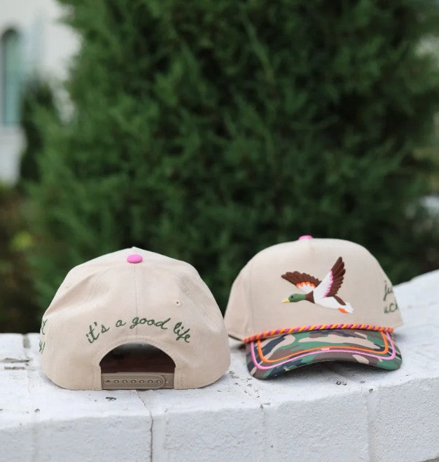 Mallard Days Embroidered Hat