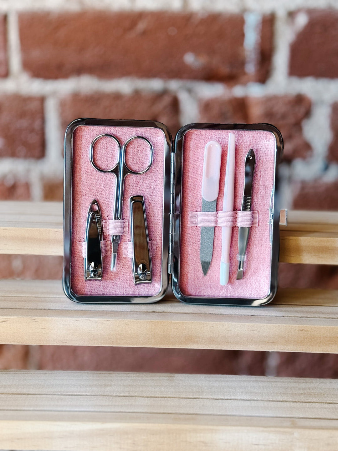 Manicure Set With Travel Case, Cherries