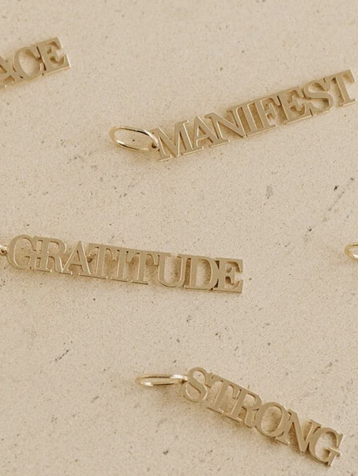 Charm Bar Assorted Charms, Gold