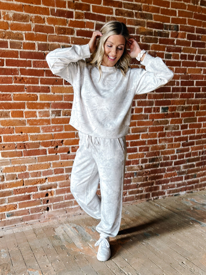 Martina Sweatshirt, Stone Tree Camo