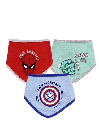 3 Piece Bandana Bibs, Marvel