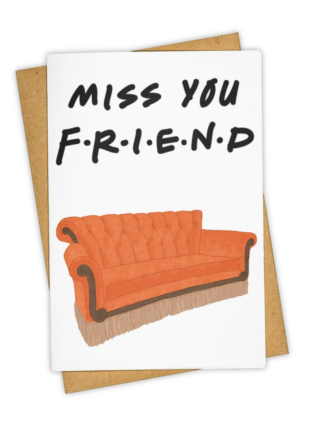 Greeting Card, Miss you Friend