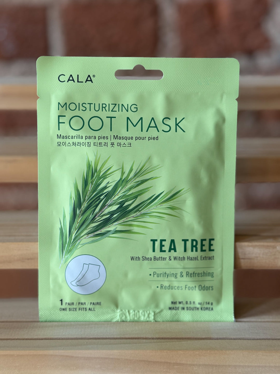 Moisturizing Foot Mask, Tea Tree