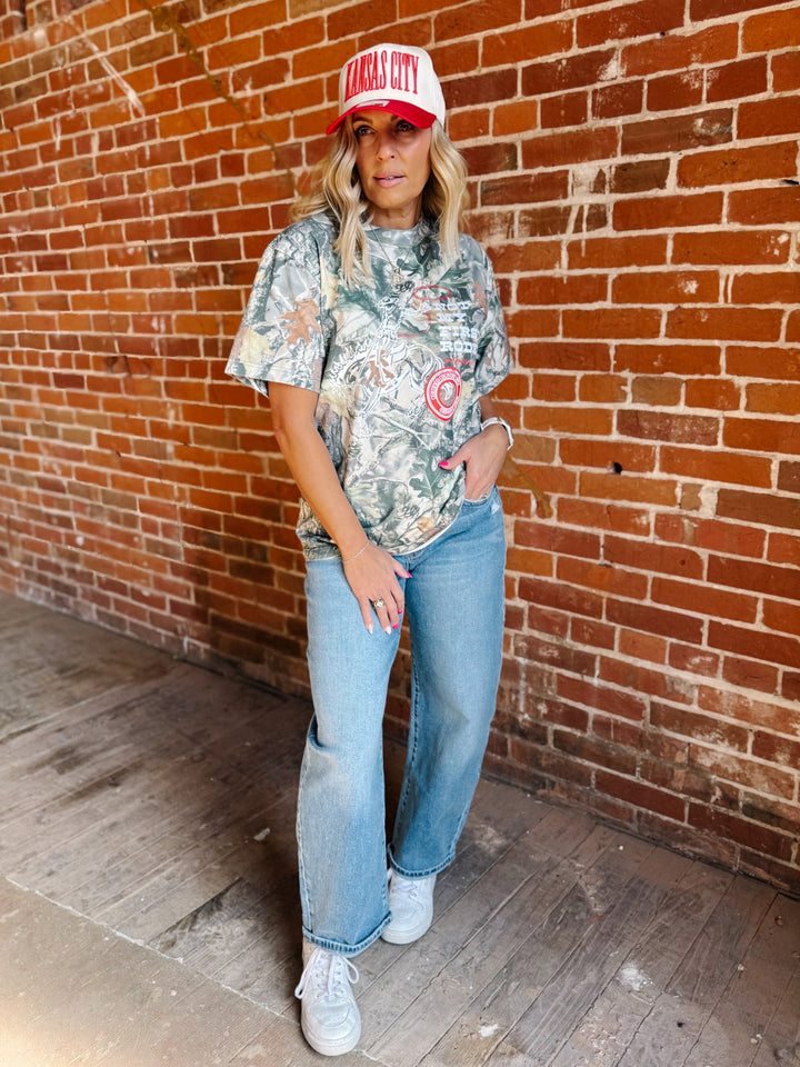 Not my 1st Rodeo Oversized Tee, Camo