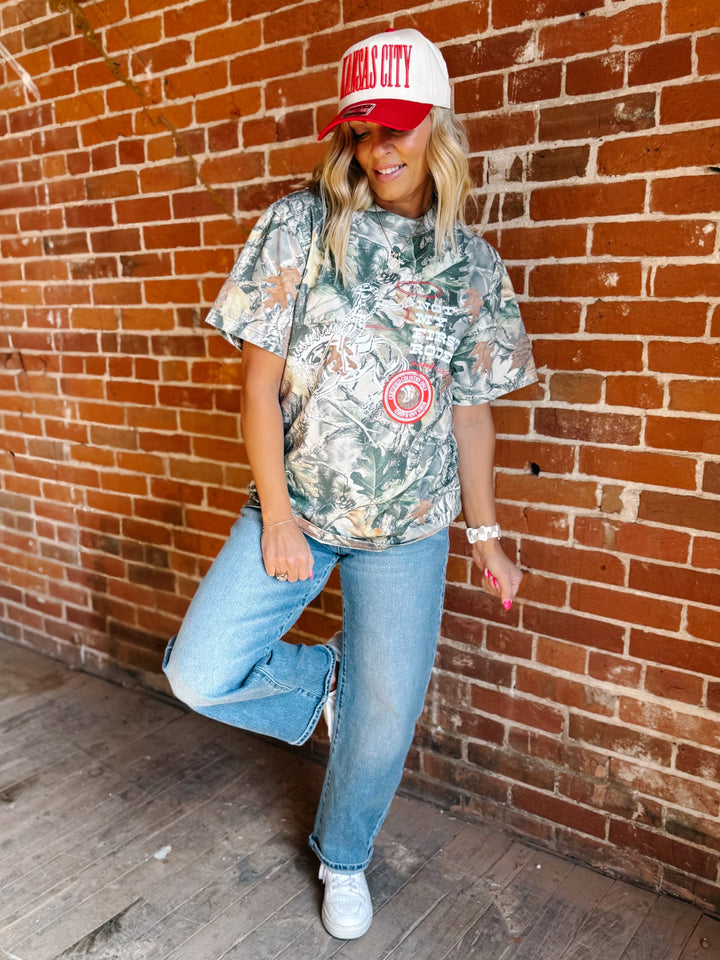 Not my 1st Rodeo Oversized Tee, Camo