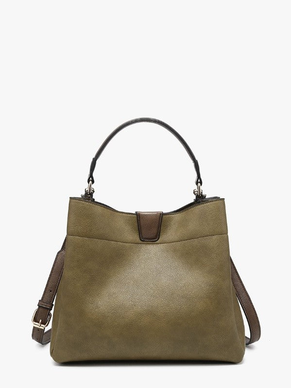 The Tati Satchel, Olive