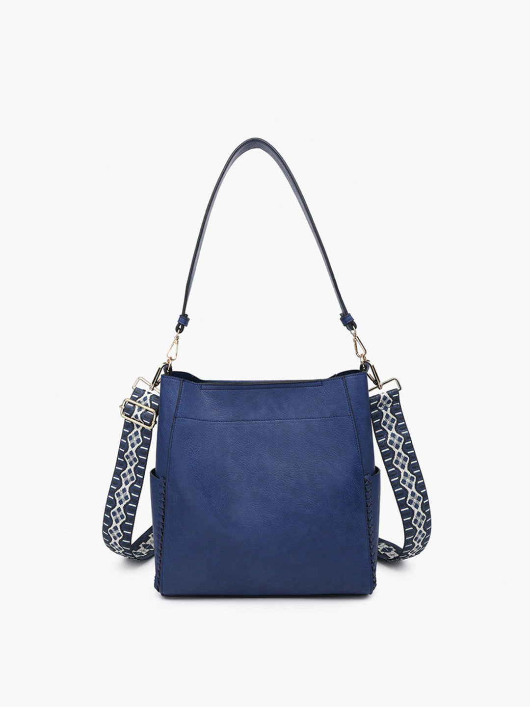 Penny Bucket Bag, Navy